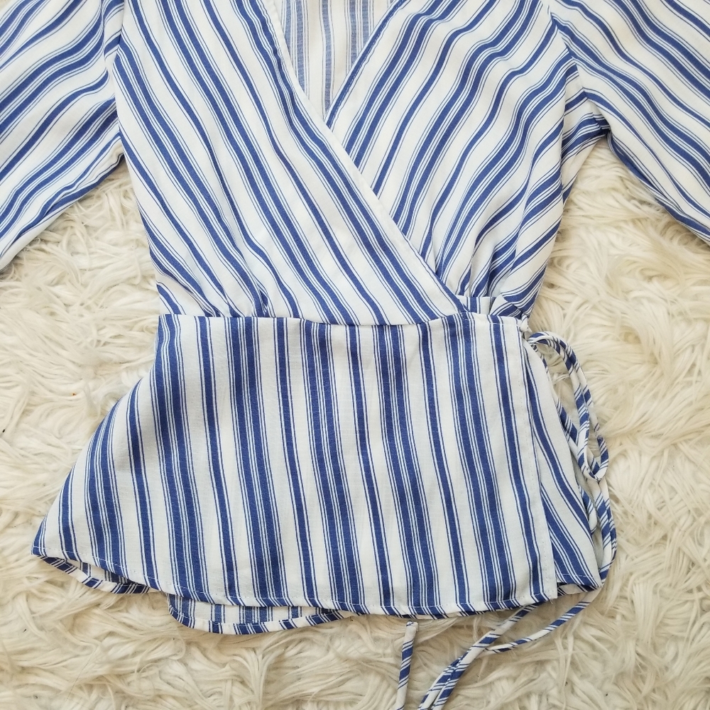 Lulus Love Is Enough Wrap Top - Picture 6 of 8